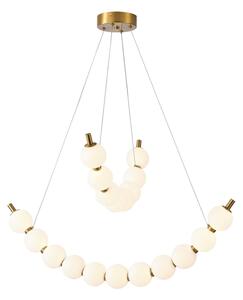 LED Lustr na lanku TREA LED/19W/230V 3000K