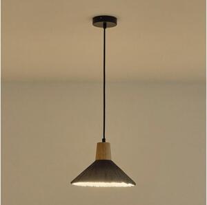 Lustr na lanku GESSO 1xE27/15W/230V šedá