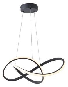 LED Lustr na lanku SATURN LED/30W/230V 3000K
