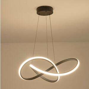 LED Lustr na lanku SATURN LED/30W/230V 3000K