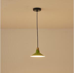 Lustr na lanku CHROMA 1xE27/15W/230V zelená