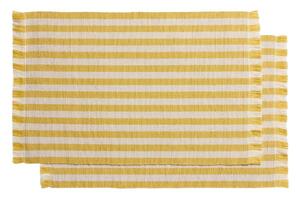 Látková/z juty prostírání v sadě 2 ks 35x50 cm Daltan – Kave Home
