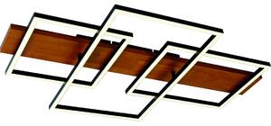 Brilagi - LED Stropní svítidlo PLANK LED/35W/230V 4000K 55x90 cm dřevo