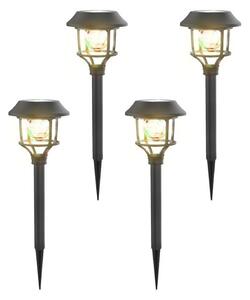 Aigostar - SADA 4x LED RGB Solární lampa LED/0,2W/2V IP44