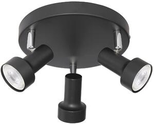 Rabalux Konrad stropní světlo 3x50 W černá 5324