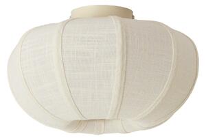 Krémové stropní svítidlo s textilním stínidlem ø 30 cm Zosia – Light & Living