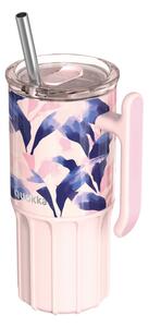 Quoka Termohrnek UMI 720 ml Blue Feather