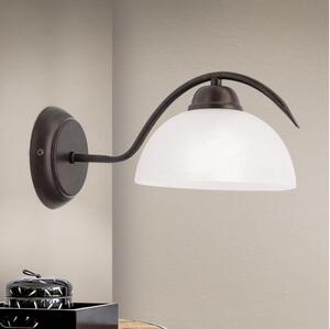 Orion - Nástěnná lampa RULA 1xE27/40W/230V bílá/bronz