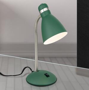 Orion - Stolní lampa SCHOOL 1xE27/40W/230V zelená/matný chrom