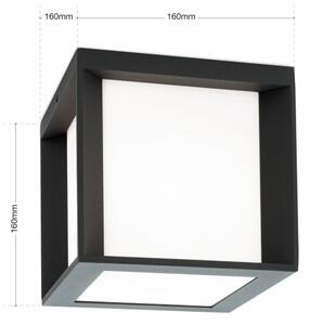 Orion - Venkovní svítidlo HENRY 1xE27/15W/230V 16x16 cm IP44 antracit