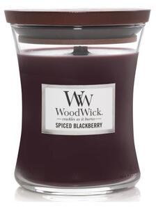 WoodWick Spiced Blackberry svíčka střední