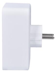 Solight P109PD20 - Rozbočovací zásuvka 1x16A+2x 2,5A s 2xUSB A+C nabíječkou bílá