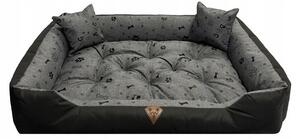 SUPPLIES COMFORT Pelíšek pro psa Velikost L 100x75 - šedý