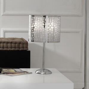 ONLI - Stolní lampa BRUCE 1xE27/15W/230V 52 cm matný chrom