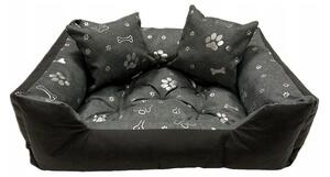 SUPPLIES WBM COMFORT Pelíšek pro psa Velikost M 75x65 - šedý