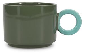 Zelený kameninový hrnek 280 ml Lou – ONA