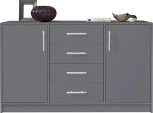 Komoda Smart 140cm Antracit