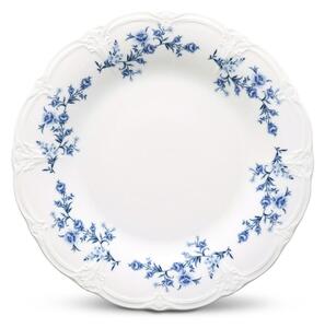 Bílý/modrý dezertní porcelánový talíř ø 16 cm Retro – BonBistro