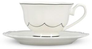 Bílé šálky v sadě 2 ks z kostního porcelánu 190 ml Odette – S|P Collection