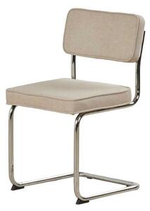 Béžová čalouněná houpací jídelní židle Rupert – Unique Furniture
