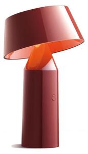 Stolní lampa MARSET, Bicoca, stmívatelné, Červená, Obývací pokoj, Plast, Design