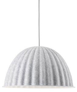 Závěsná svítidlo Muuto, Under the Bell, stmívatelné, Bílá, Jídelna, Tkanina / Textil, Skandinávský