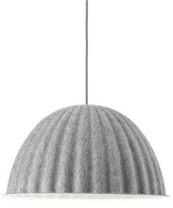 Závěsná svítidlo Muuto, stmívatelné, Šedá, Jídelna, Tkanina / Textil, Skandinávský