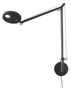 Nástěnná Svítidla Artemide, Demetra, stmívatelné, Černá, Ložnice, Kov, Moderní