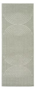 Zelený vnitřní a venkovní běhoun 80x250 cm Nova 1201 – Ayyildiz Carpets
