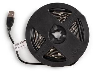 Set: voděodolný LED pásek 7,2W/m, 330lm/m, RGB, délka 2m, s ovladačem a USB koncovkou