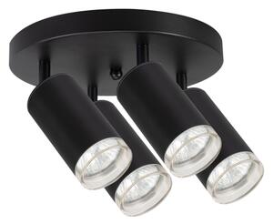 Brilagi - Koupelnové bodové svítidlo SELE AQUA 4xGU10/30W/230V IP44 černá