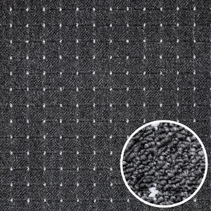 Condor Carpets AKCE: 150x150 cm Metrážový koberec Udinese antracit - neúčtujeme odřezky z role! - Rozměr na míru cm