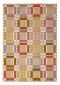 Ručně tkaný vlněný koberec v přírodní barvě 160x230 cm Quadro Wool – Flair Rugs