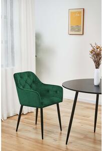 Set 2 ks jídelních židlí SJ.030, zelená