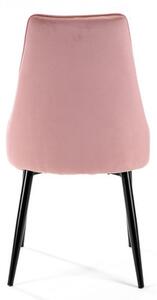 Set 2 ks jídelních židlí SJ.054, růžová