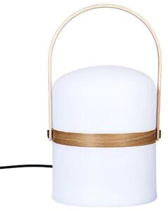Venkovní lampa s rukojetí KIARA 26,5 cm, bílá