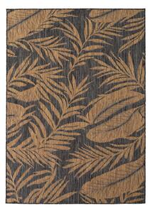 Černý/hnědý vnitřní a venkovní koberec 120x170 cm Mira 1451 – Ayyildiz Carpets