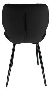 Set 2 ks jídelních židlí SJ.17, černá