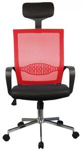 Kancelářská židle OCF-9, červená