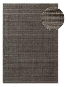 Tmavě šedý/tmavě hnědý ručně tkaný vlněný koberec 80x150 cm Camden Parker – Ted Baker