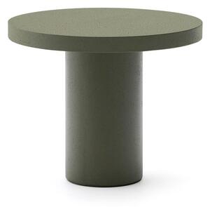 Betonový kulatý zahradní jídelní stůl ø 90 cm Aiguablava – Kave Home