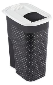 Černý box na granule 4.1 l Flo - Rotho
