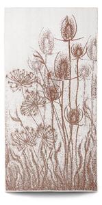 Ručník Veba ZARA Bodlák hnědá Velikost: 75x150 cm