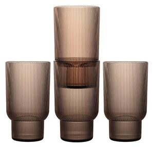 Sklenice z recyklovaného plastu v sadě 4 ks 430 ml Billi – Sagaform