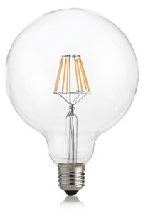 GLOBO LED žárovka E27 G125 8W 860lm 3000K čirá, nestmívatelná