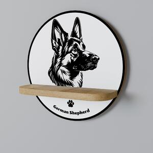 DEUTSCHER SCHÄFERHUND Kulatá police