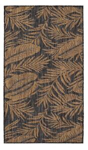 Černý/hnědý vnitřní a venkovní koberec 60x100 cm Mira 1451 – Ayyildiz Carpets