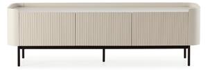 Krémový TV stolek 180x55x40 cm Willa – MOME