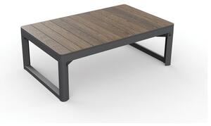 Zahradní konferenční stolek v dekoru ořechu 71,5x116 cm Lyon – Keter
