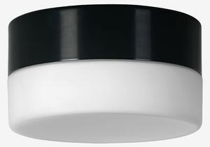 Lucis BS14.K1.N14.33 Nomia, stropní svítidlo v kombinaci bílého skla a černého límce, 5,7W LED 3000K, prům.14cm